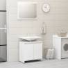 Stylish 3 Piece Bathroom Furniture Set - High Gloss White