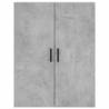 Stylish Highboard Concrete Grey | Hipo Market UK