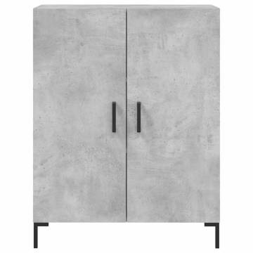 Stylish Highboard Concrete Grey | Hipo Market UK