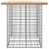 Garden Bench Gabion Design - Solid Pine 100x70 cm | HipoMarket