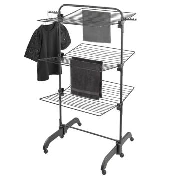 Leifheit Comfort Tower 420 - Space-Saving Drying Rack