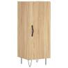 Highboard Sonoma Oak - Stylish Engineered Wood Storage Cabinet