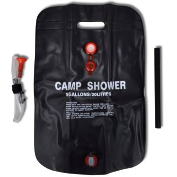 Camp Shower Solar Shower - 20L Outdoor Bath (2 pcs)