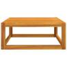 Elegant Acacia Wood Coffee Table | 68x68x29 cm