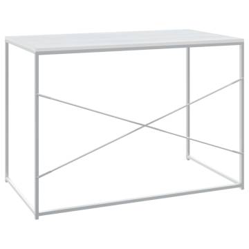 Stylish White Computer Desk - 110x60 cm | HipoMarket