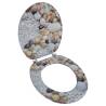 Toilet Seat with MDF Lid Pebbles Design Quantity in Package 1 Design pebbles Soft close no 