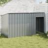 Dog House with Roof Anthracite 196x91x110 cm Galvanised Steel Size 196 x 91 x 110 cm 