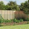 Chain Link Fence with Flange Green 1.1x25 m Colour green Size 1.1 x 25 m Quantity in Package 1 