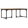 Stylish Smoked Oak Coffee Table - 90x50 cm | HipoMarket