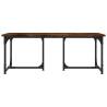 Stylish Smoked Oak Coffee Table - 90x50 cm | HipoMarket