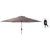 ProGarden Parasol Mardi 270 cm Taupe - Stylish UV Protection