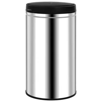 Automatic Sensor Dustbin 60L - Stainless Steel | Hipo Market