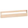 Wall-mounted Shoe Racks - Solid Pine Wood | 2 pcs 110x9x23 cm