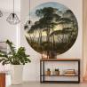 WallArt Wallpaper Circle Umbrella Pines in Italy 142.5 cm Size Ø 142.5 cm Quantity in Package 1 