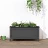 Garden Planter Grey 82.5x40x39 cm Solid Wood Pine Colour grey pine Size 82.5 x 40 x 39 cm Quantity in Package 1 