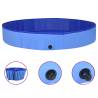 Foldable Dog Swimming Pool Blue 300x40 cm PVC Colour blue Size 300 x 40 cm 