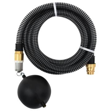 15m PVC Suction Hose with Brass Connectors - Durable & Reliable