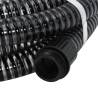 15m PVC Suction Hose with Brass Connectors - Durable & Reliable