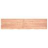 Light Brown Oak Table Top - 220x50 cm | Hipomarket