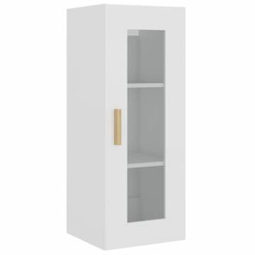 Hanging Wall Cabinet White - Stylish Space Saver | HipoMarket