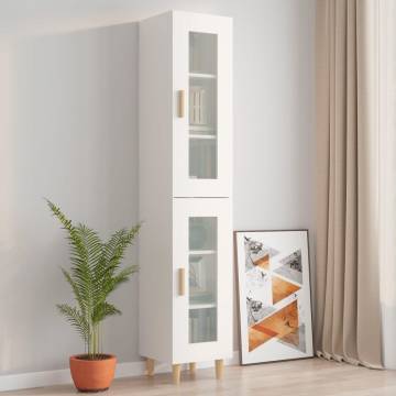 Hanging Wall Cabinet White - Stylish Space Saver | HipoMarket