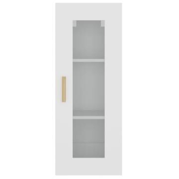 Hanging Wall Cabinet White - Stylish Space Saver | HipoMarket