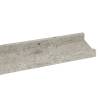 Concrete Grey Wall Shelves - 2 pcs | Ideal for Stylish Storage