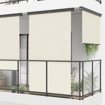 Cream Balcony Side Awning 165x250 cm - Privacy & Style