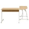 L-Shaped Oak Corner Desk - Stylish & Durable Office Furniture