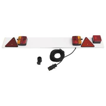 12V Classic Red Trailer Light - Bright & Versatile | HipoMarket