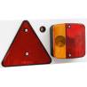 12V Classic Red Trailer Light - Bright & Versatile | HipoMarket