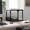 2-Tier Black Printer Stand | Organize Your Workspace - HipoMarket