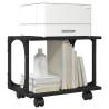 2-Tier Black Printer Stand | Organize Your Workspace - HipoMarket