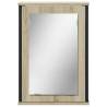 Sonoma Oak Bathroom Mirror Cabinet – 42x12x60 cm