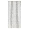 Fly Curtain Light Grey & White 56x185 cm | Insect Protection