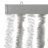 Fly Curtain Light Grey & White 56x185 cm | Insect Protection