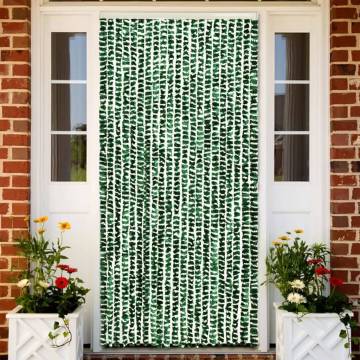 Fly Curtain Green and White 100x200 cm - Insect Protection