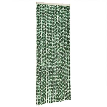 Fly Curtain Green and White 100x200 cm - Insect Protection