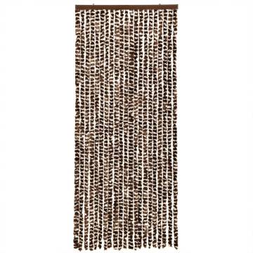 Fly Curtain Brown & White 100x200 cm - Keep Insects Out