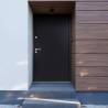 Front Door Anthracite 90x200 cm Aluminium Colour anthracite Size 90 x 200 cm Quantity in Package 1 Model witn knob (right) 