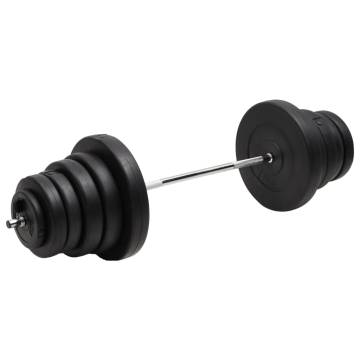 Barbell with Plates 90 kg - Versatile Workout Solution