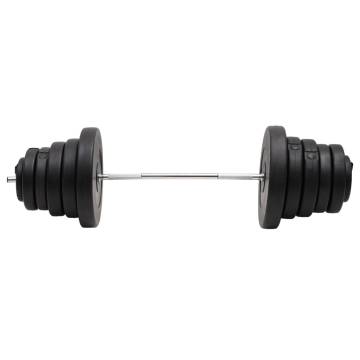 Barbell with Plates 90 kg - Versatile Workout Solution