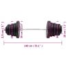 Barbell with Plates 90 kg - Versatile Workout Solution