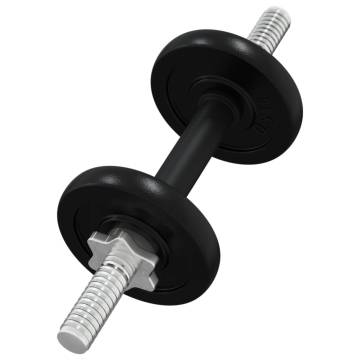 60 kg Barbell & Dumbbell Set - Durable Cast Iron Weights