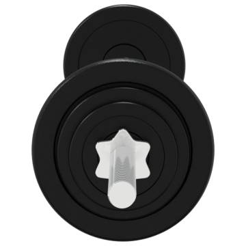 60 kg Barbell & Dumbbell Set - Durable Cast Iron Weights