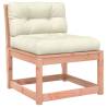 Garden Sofa with Cushions - Solid Douglas Wood | Hipo Market