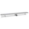 Linear Shower Drain Bubble 1030x140 mm Stainless Steel