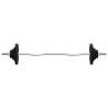 60 kg Barbell with Plates - Cast Iron & Chrome | HipoMarket