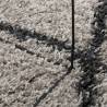 Shaggy Rug High Pile Beige & Anthracite 140x200 cm - Hipo Market