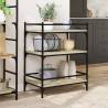 Kitchen Trolley Sonoma Oak - Stylish & Functional Storage